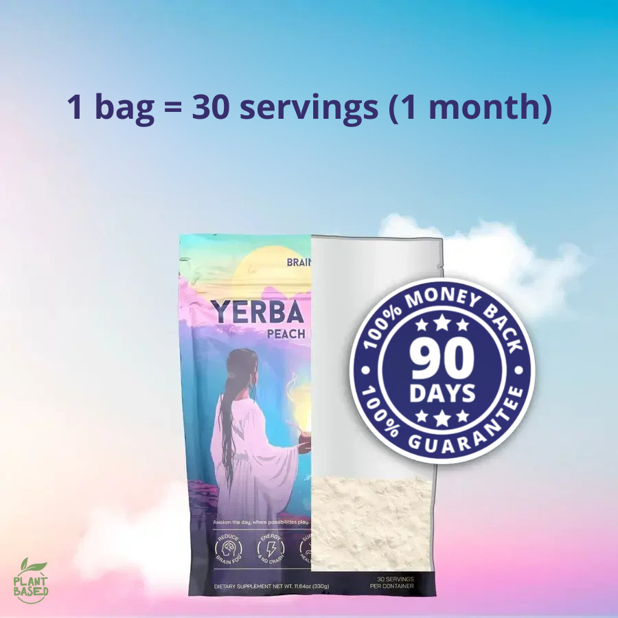 Fast-Acting Yerba Mate Tea - Boost Energy, Focus & Bloating